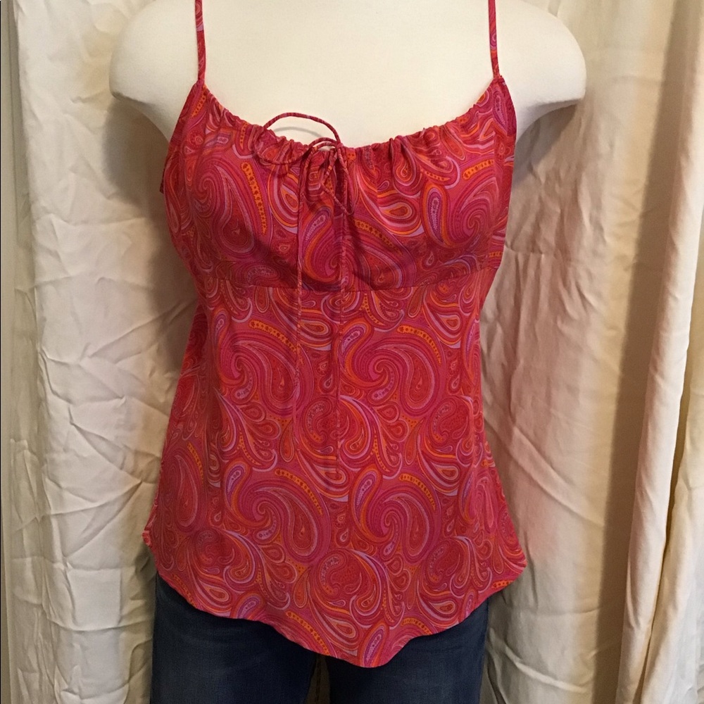 Silk Strappy Blouse